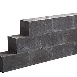 Blockstone small black 12x12x60cm