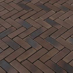 Vulcano antica dikformaat rood bruin zwart 60
