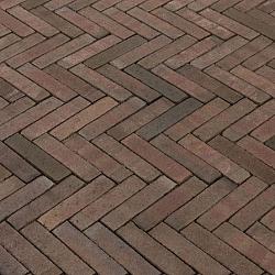 Peraldo rood-bruin genuanceerd waalformaat
