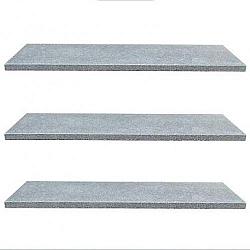 Vijverrand 100x25x3 cm Dark Grey (6 zijdes verzoet, 8 facetranden)