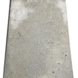 Betonpoer met verstelbare steun 15/24x40 cm Grijs, draadeind M20