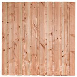 Tuinscherm Alphen Douglas 21-planks 16x140mm 180x180cm RVS Geschroefd