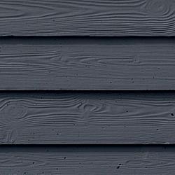 Betonplaat rabat hout motief 184x26x4,8 cm Zwart gecoat
