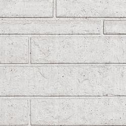 Betonplaat rots motief 184x26x4,8 cm Wit/grijs
