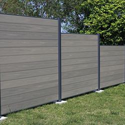 Co-Decking scherm  183x176cm Donkergrijs