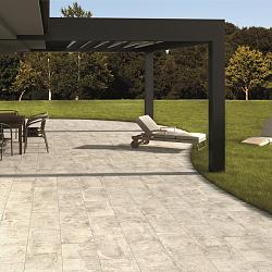 Serie Sand Stone 80X80X2 Bianco