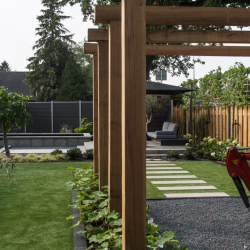 Fijnbezaagde paal douglas 400x15x15 cm Groen geïmpregneerd