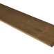 ME Grenen Plank Geschaafd 1,5x14x400cm Groen Geïmpregneerd