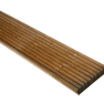 Grenen Dekdeel 2,7x14,5x400cm 1 Zijde Grof 1 Zijde Fijn Profiel Groen Geïmpregneerd
