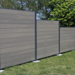 Co-Decking scherm  183x176cm Donkergrijs