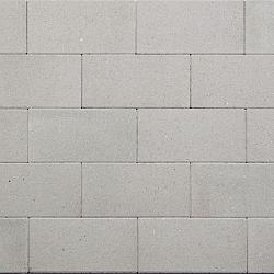 Tuintegel 15x30x5cm grijs mini facet