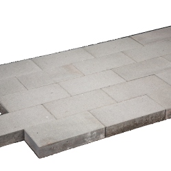 Tuintegel 15x30x5cm grijs mini facet
