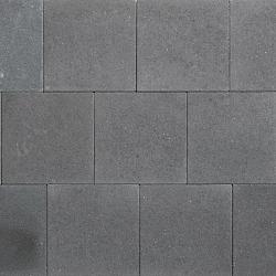 Tuintegel 30x30x5cm zwart mini facet