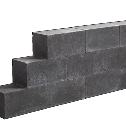 *hf* linea block black 15x15x30cm