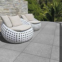 GeoCeramica® Entrée 60x60x4 - BB stone Light Grey