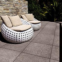 GeoCeramica® Entrée 60x60x4 - BB stone Dark Grey