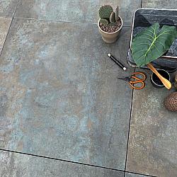 GeoCeramica® 80x80x4 - Copper Steel