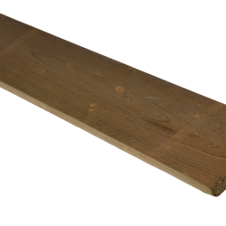 ME Grenen Plank Geschaafd 1,5x14x180cm Groen Geïmpregneerd