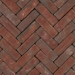 Rustiek DF 65 Ruston Natura Bezand Paars-rood