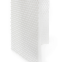 ECCOgravel Grindrooster met onkruiddoek Wit 160x120x3