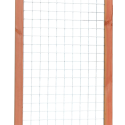 Douglas draadpaneel, verzinkt 90x180cm Blank