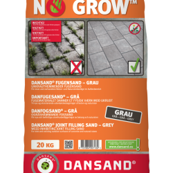 Dansand No Grow Onkruidwerend Voegzand Grey 20kg