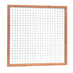 Douglas draadpaneel, verzinkt 180x180cm Blank
