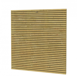 Tuinscherm Hillhout Elan Vuren Scherm Balkprofiel 180x180cm Recht Groen Geïmpregneerd