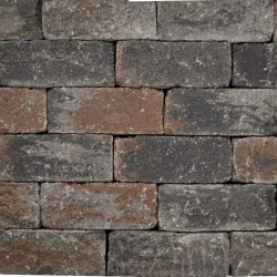 Wallblock Tumble Texels Bont 12x12x30cm