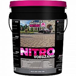Gator Nitro Sand Grijs  40LBS/18,14 kg emmer