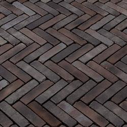 Ancona antica zwart-blauw-bruin waalformaat