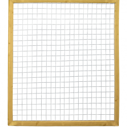 Wilnis-trellis zachthouten frame 180x180 cm Groen geïmpregneerd