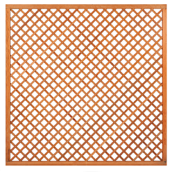 Hardhouten trellis diagonaal 180x180 cm