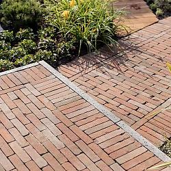 Art Bricks Waalformaat 5x20x6cm Fabritius rood/bruin