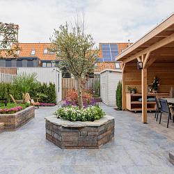 Cera3line 60x60x3cm Peacock blue