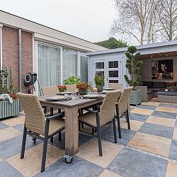 Cera3line 60x60x3cm Peacock sand