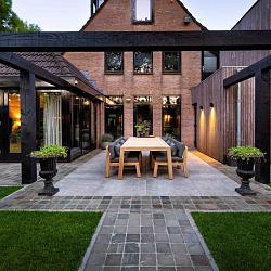 Cera3line 90x90x3cm Napoli bruin/grijs