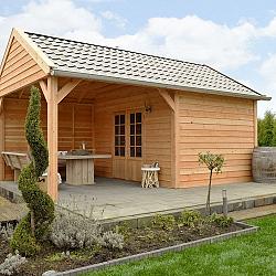 Gardenlux Wand B enkelzijdig rabat 224x228,5cm onbehandeld