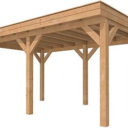 Gardenlux buitenverblijf basis 500x330cm onbehandeld