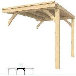 Gardenlux uitbreidingsmodule 250x330cm onbehandeld