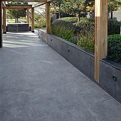 Solido Ceramica 30MM Disegno Antracite - 90x90x3