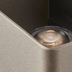 Ace Up-Down 100-230V Rose Silver