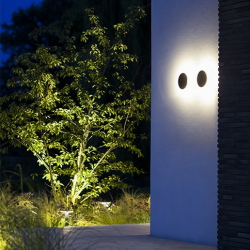 Disc Wall 100-230V Black