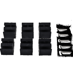 Evo Flex Clips Black