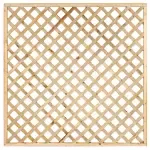 Trellis Scherm Eindhoven Vuren 180x180cm Groen Geïmpregneerd