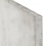 Betonplaat glad 184x24x3,5 cm Wit/grijs