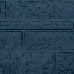 Betonplaat rotsmotief dubbelzijdig 184x36x4,8 cm Zwart ongecoat