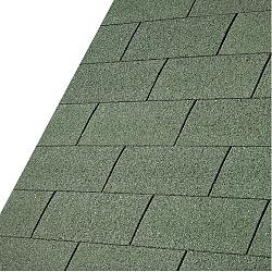 Dakshingles per pak à 3 m², Groen