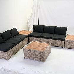Loungeset barca incl. kussens