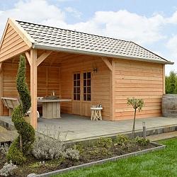 Gardenlux Wand C enkelzijdig rabat 224x278,5cm onbehandeld